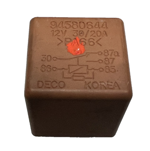 Deco 5 Pin Multifunctional Relay 12V 30A 20A 94580644 Brown