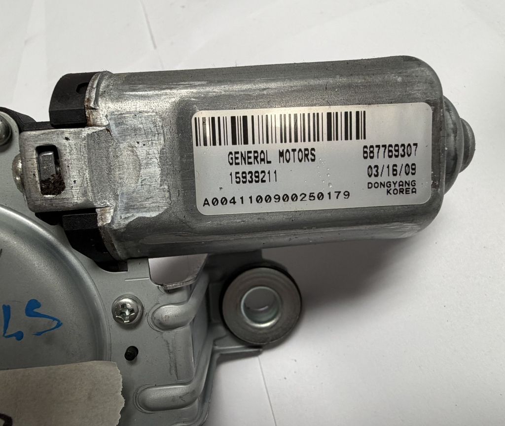 2009-2017 Chevrolet Traverse Rear Window Windshield Wiper Motor 687769307