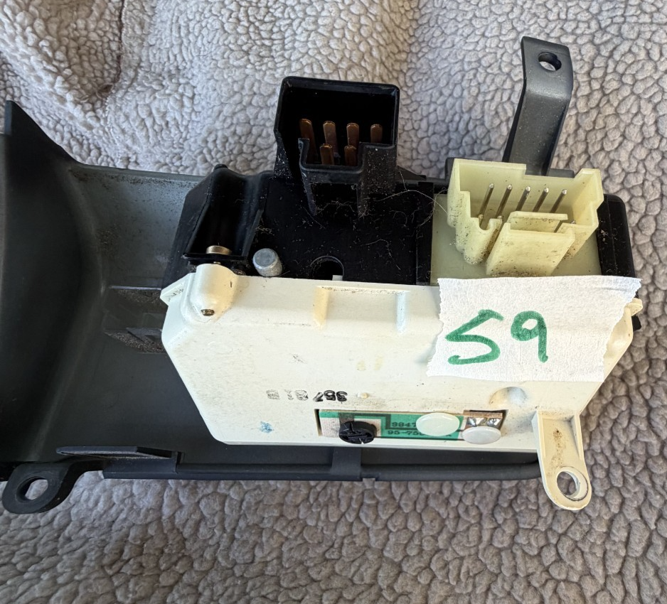 2005-2006 05 06 Dodge Caravan Headlamp Headlight Switch Black