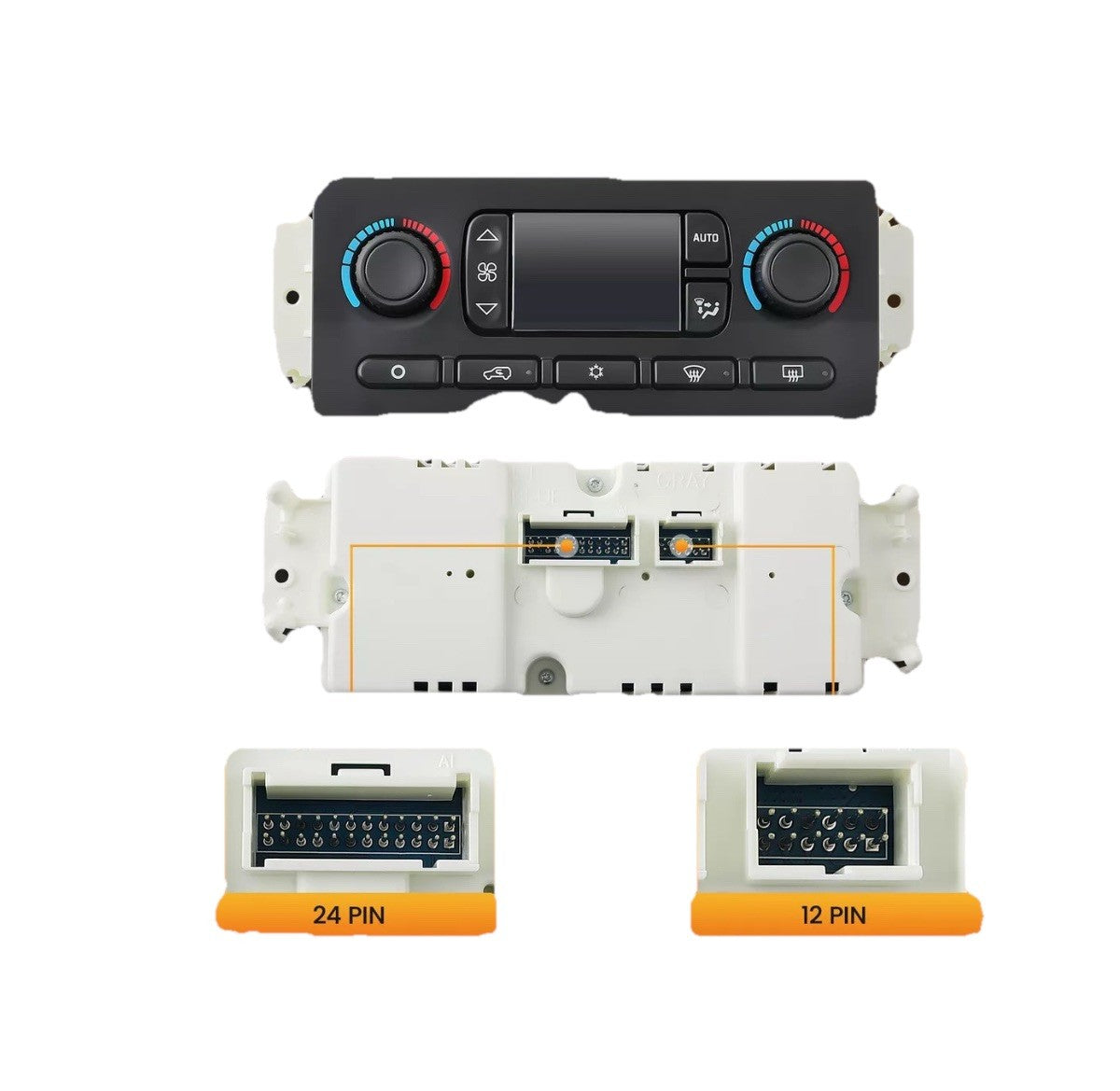 2003-2006 Chevrolet Tahoe AC Heater Climate Control Switch Panel 15137655