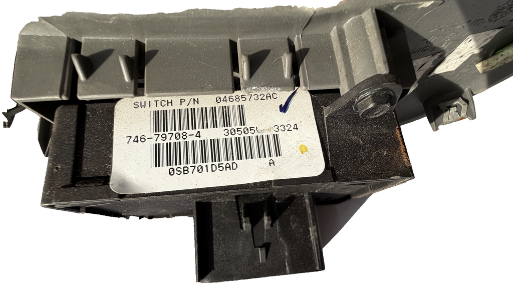 Window Control Door Switch Left LH 04685732AC fits 01-07 Dodge Grand Caravan by General Motors