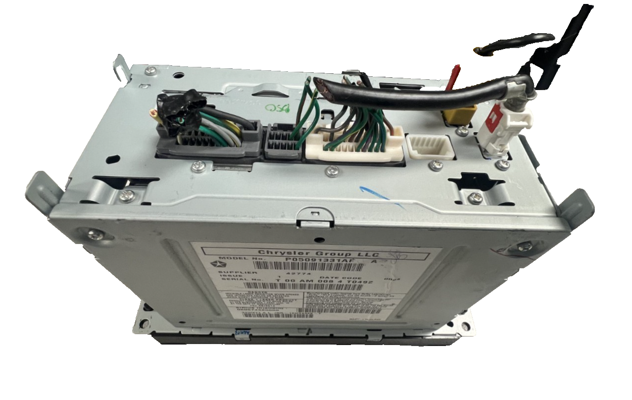 AM FM CD Touchscreen Radio 05091331AF fits 2013-2016 Chrysler Town & Country