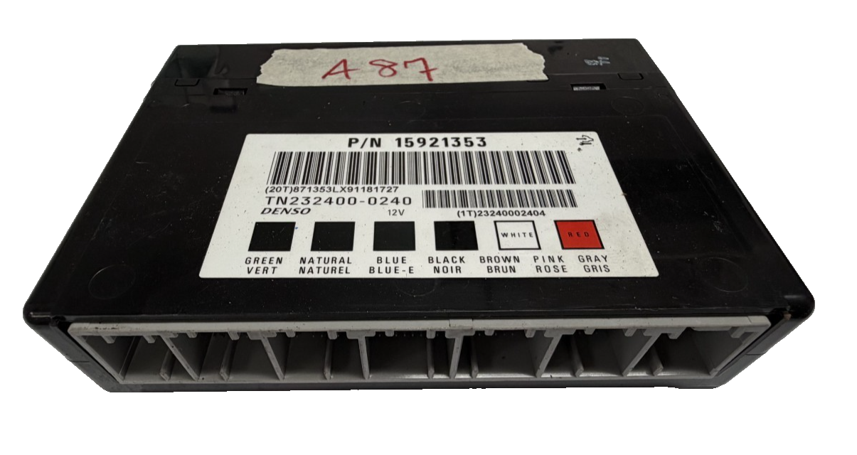 2009 2010 2011 Chevrolet Traverse Body Control Computer Module 15921353
