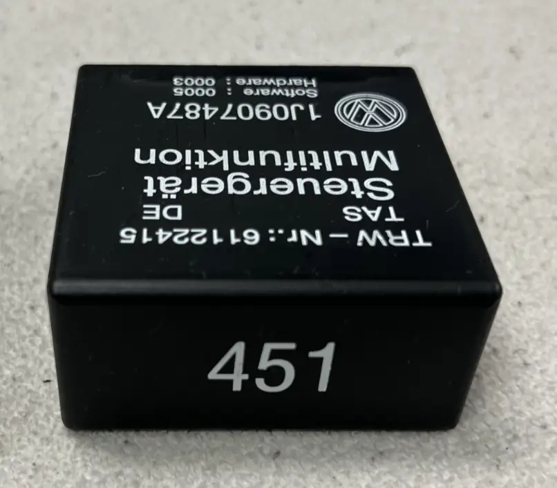 99-05 Volkswagen Jetta Passat Multifunction Steering Relay 1J0907487A, 61122415 by Volkswagen