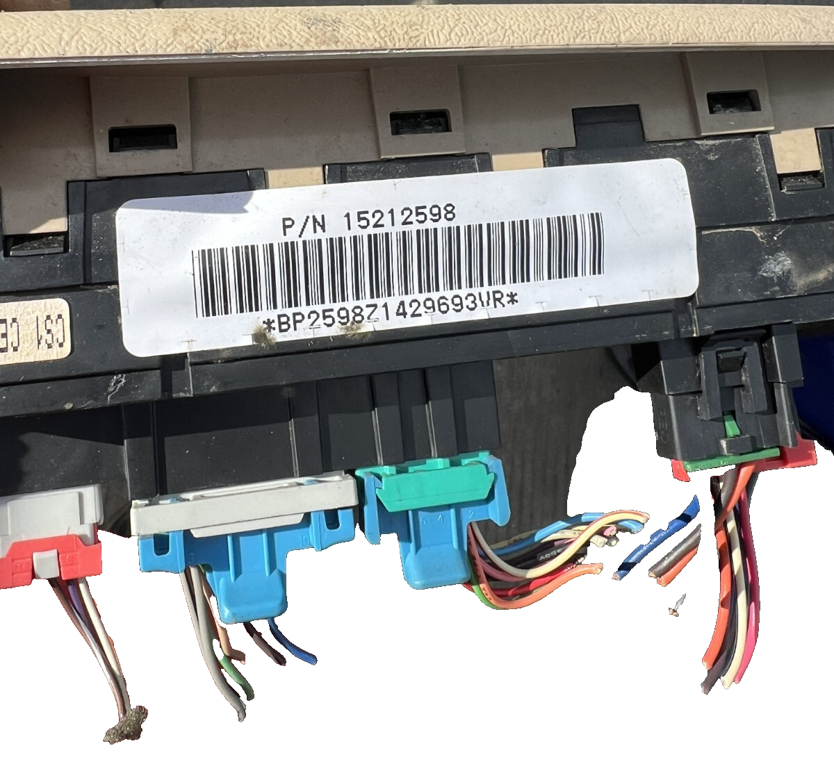 2002-2005 GMC Envoy Master Power Window Switch Left LH Side OEM 15212598