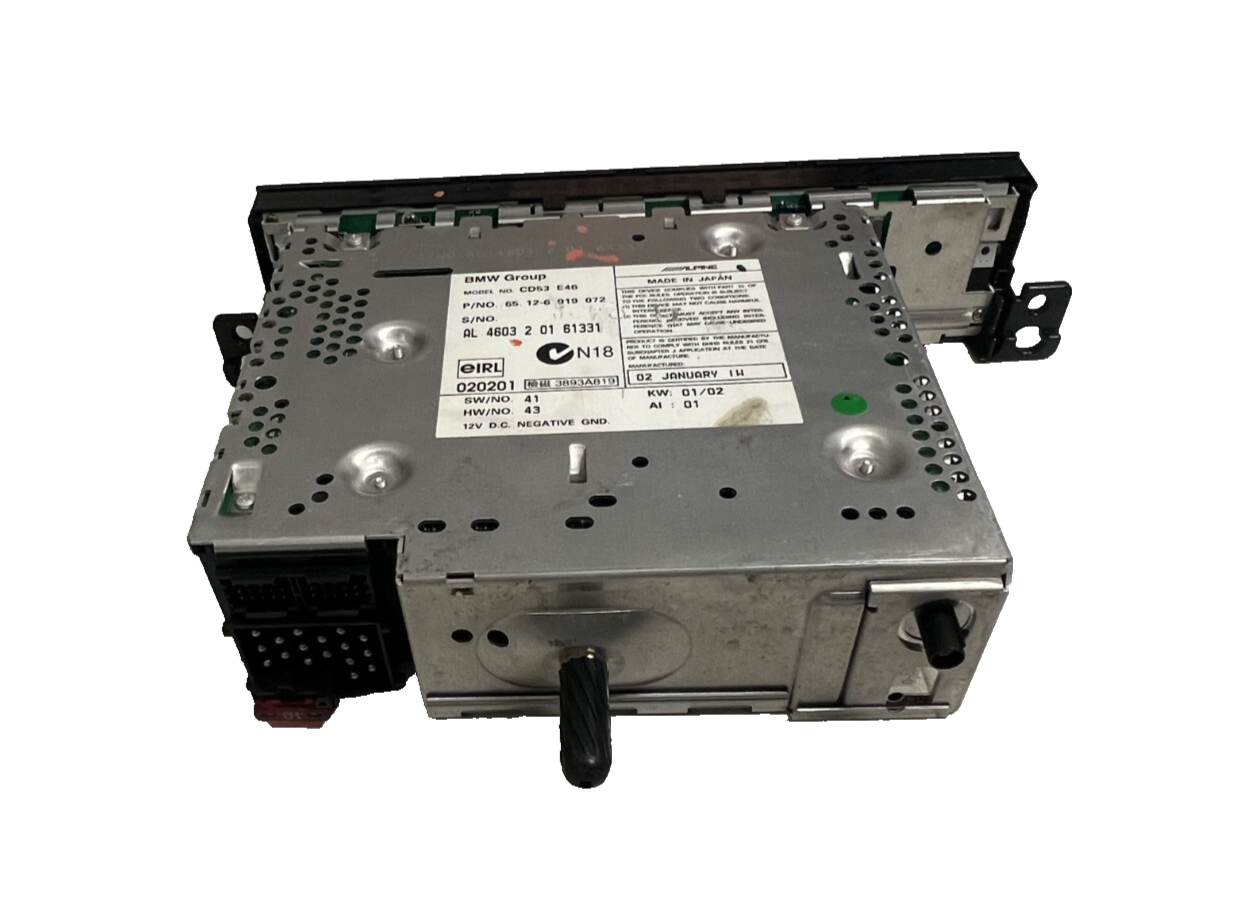 2001-2004 BMW E46 325i 328i 330i AM FM Radio Stereo Casette Tape Player OEM