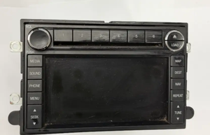 2008 Ford F150 Radio With 6 Disc CD DVD Player Navigation 8L3T 18K931 GA