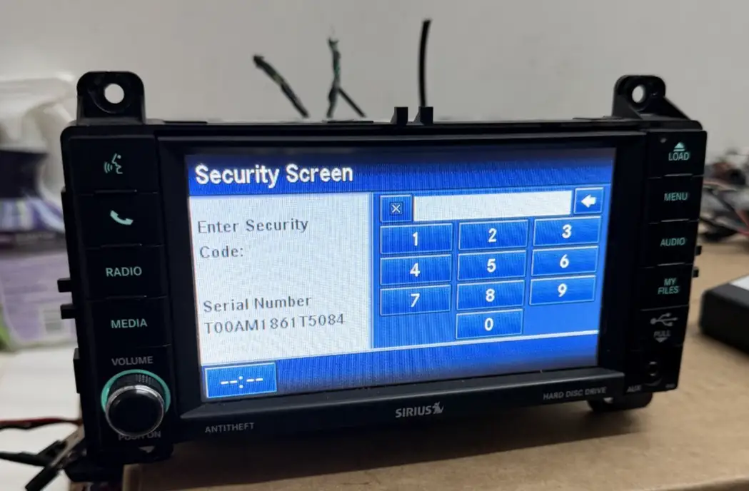Radio Receiver Multimedia Navigation 05091188AB fits 2012 Jeep Grand Cherokee by Chrysler