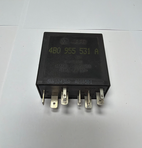 1997-2003 Volkswagen MK4 Golf Relay 12V 4B0 955 531 A, A210501 Black