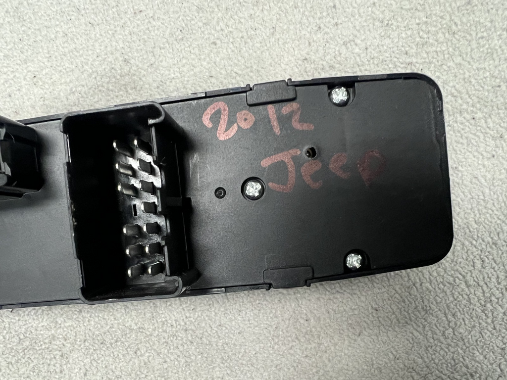 2008-2012 Jeep Liberty Driver Left LH Door Master Power Window Switch Black