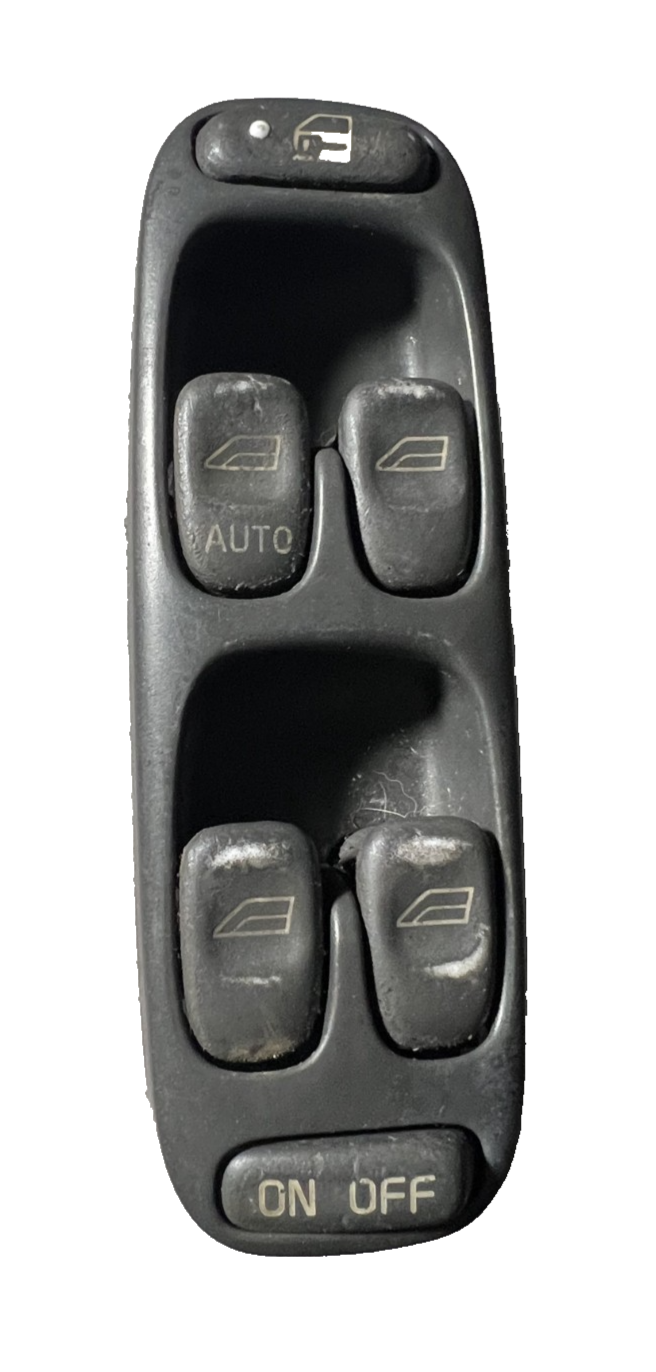 1998 1999 2000 98 99 00 Volvo V70 Master Power Window Switch Black