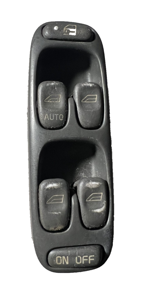 1998 1999 2000 98 99 00 Volvo V70 Master Power Window Switch Black