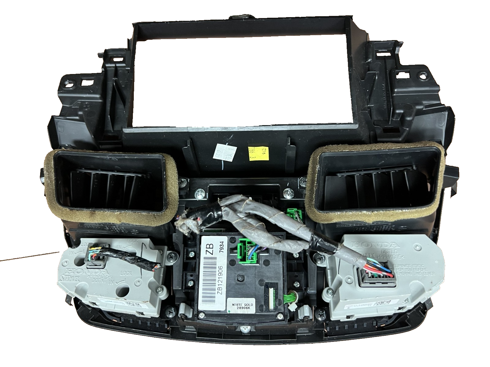 2007-2012 Acura RDX AC Heater Temperature Climate Control Radio Bezel Trim