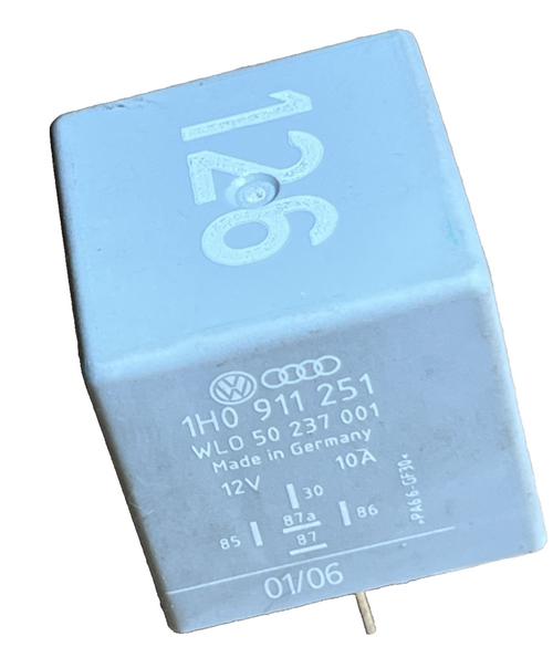 #126 4 Pin Relay 1H0 911 251 fits 2000 2001 2002 2003 2004 2005 Audi TT