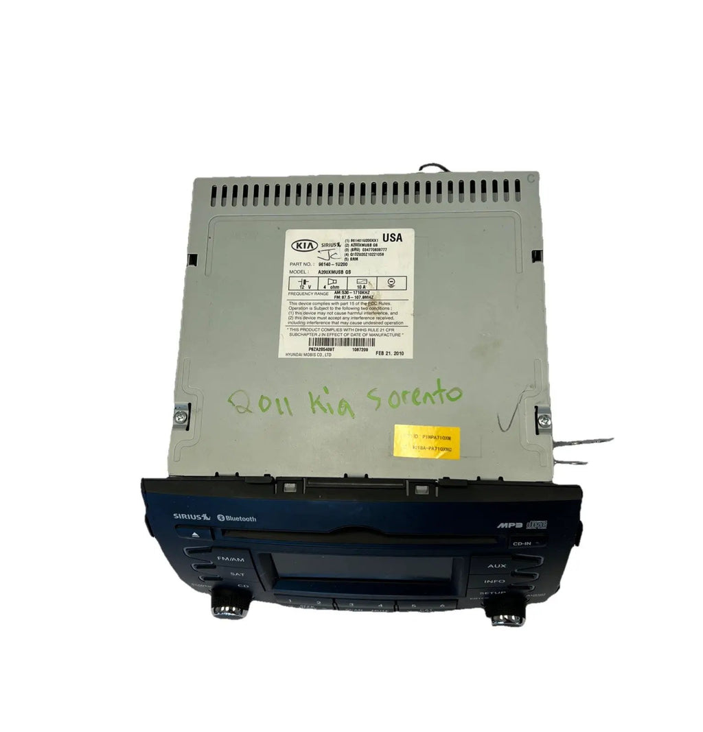 2011-2013 Kia Sorento Radio Stereo Bluetooth MP3 CD Player Receiver 96140-1U200 by Kia