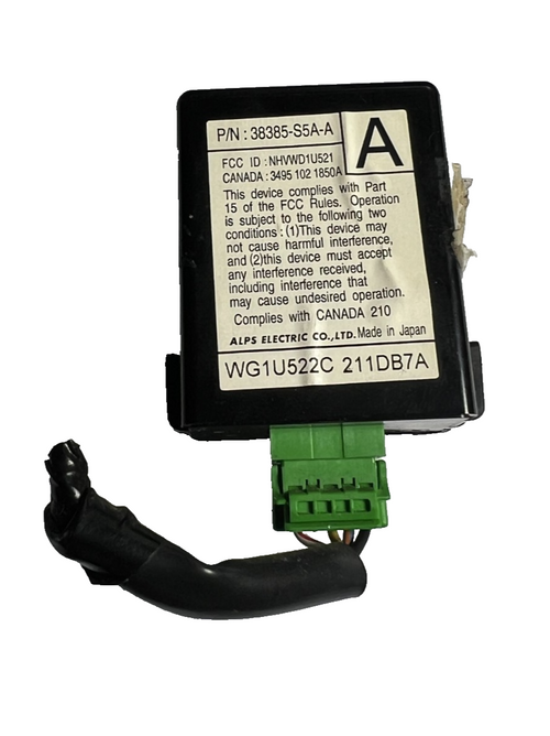 Keyless Entry Receiver Module 38385 S5A A Black fits 01 02 03 04 05 Honda Civic