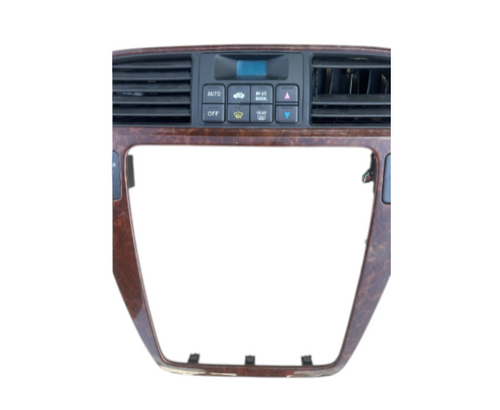 2001-2006 Acura MDX AC HVAC Climate Control Radio Bezel Vent Trim Woodgrain