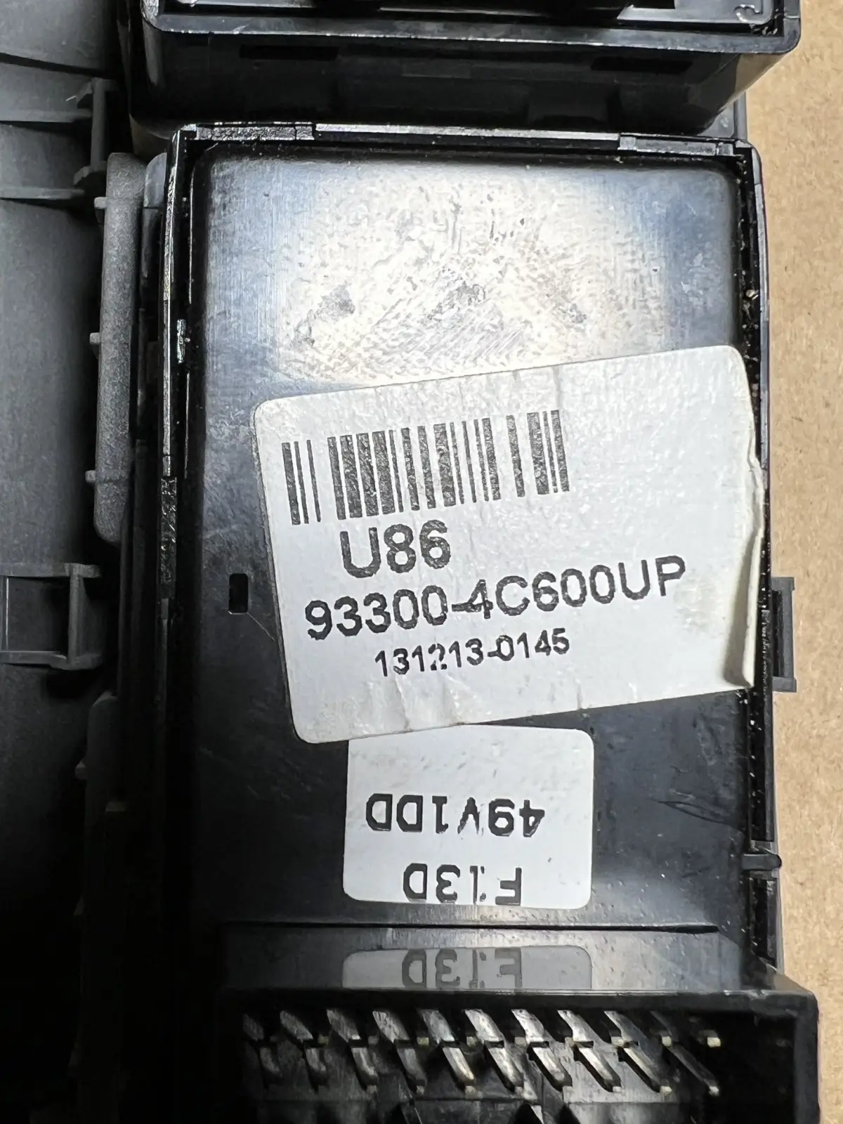 2013-2016 Kia Optima Dimmer Light Traction Control Switch 93300 4C600 by Unbranded