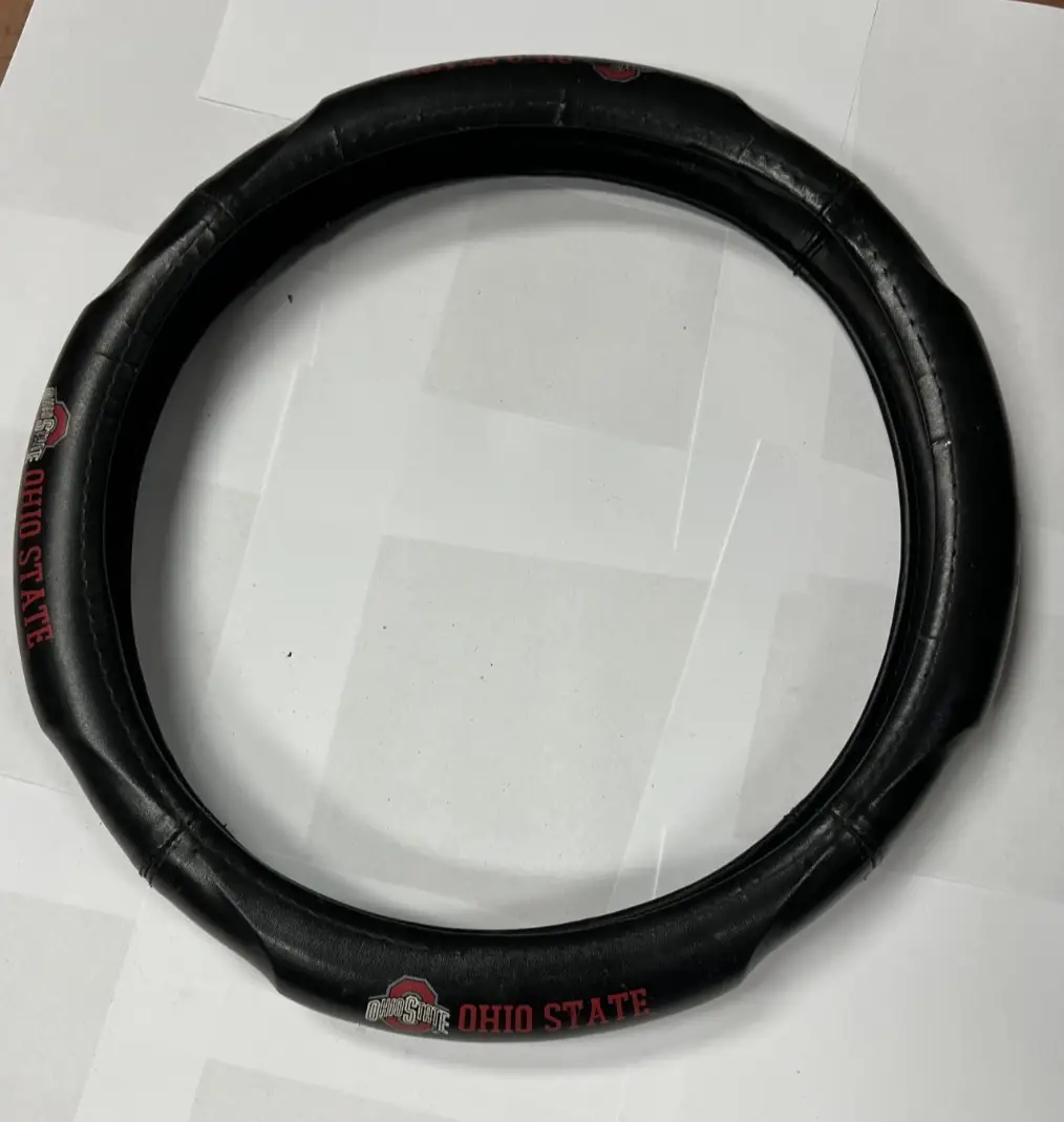 NCAA Ohio State Buckeyes Steering Wheel Cover for Car Truck SUV Van Boat by Unbranded