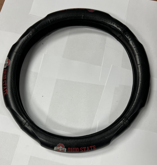 NCAA Ohio State Buckeyes Steering Wheel Cover for Car Truck SUV Van Boat