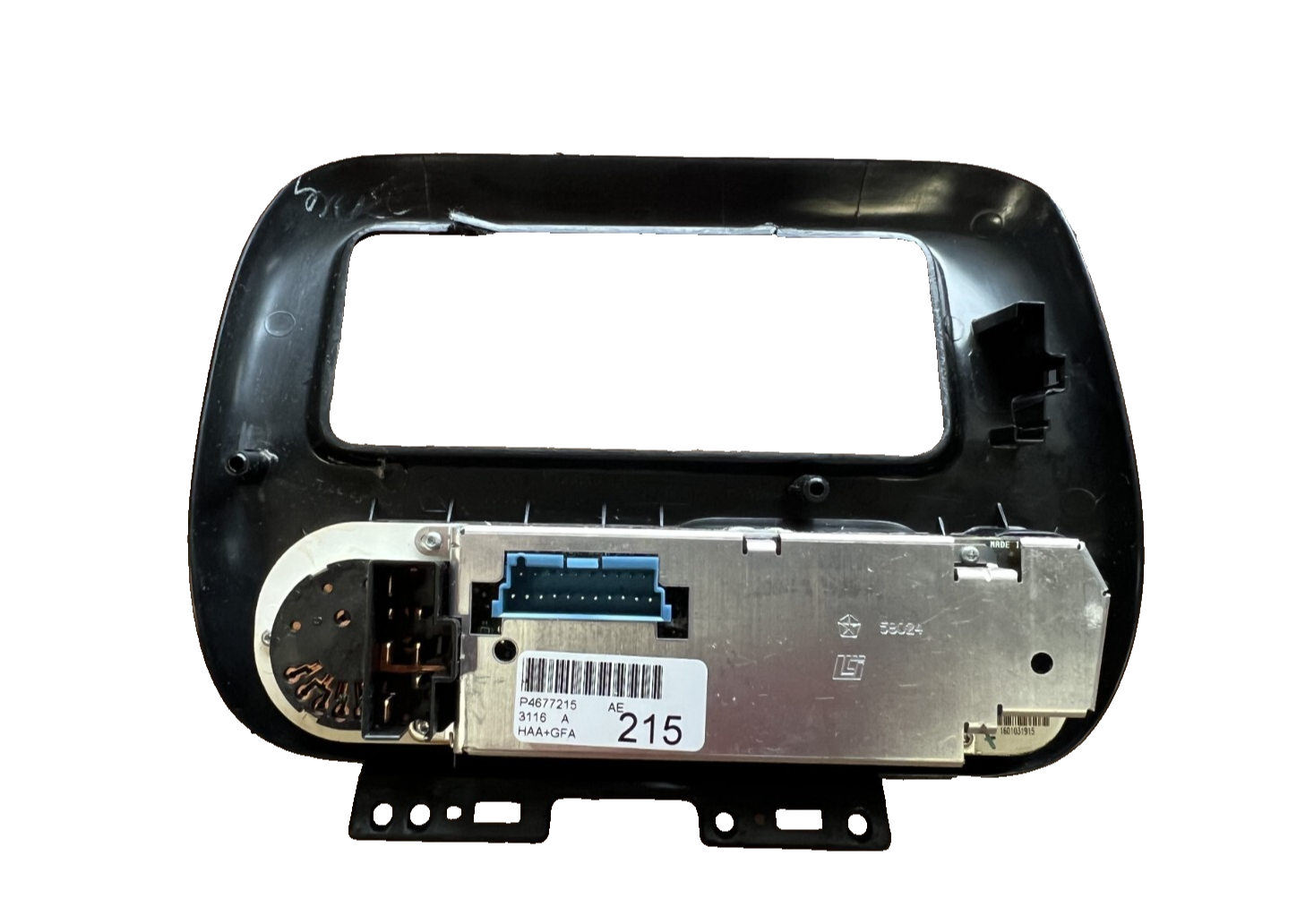 1998-1999 Dodge Grand Caravan Climate Control Temp Bezel Trim OEM 4677215