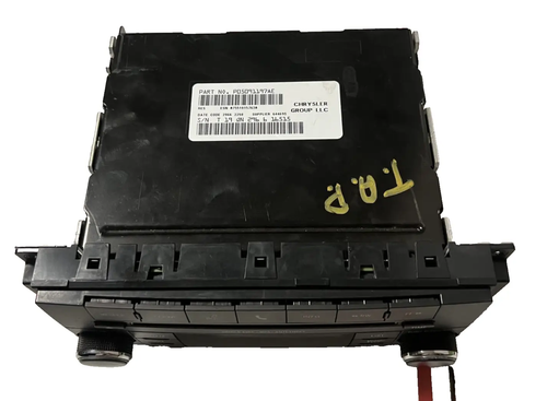 2012-2017 Chrysler Dodge Jeep Radio CD MP3 Player Aux Sirius 05091197AE by Chrysler