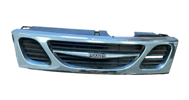 1999-2003 Saab 9-3 Convertible Front Upper Grille Assembly OEM 4677894