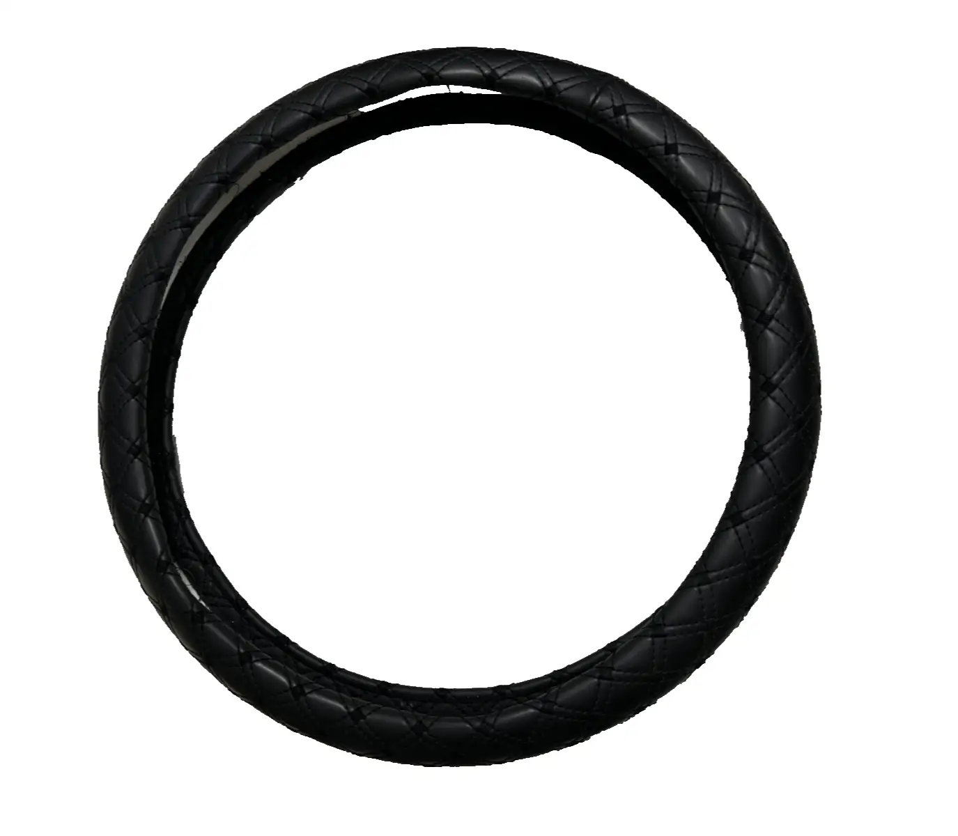 Steering Wheel Cover Diamond Design Double Line for Steering Wheel Protection by Unbranded
