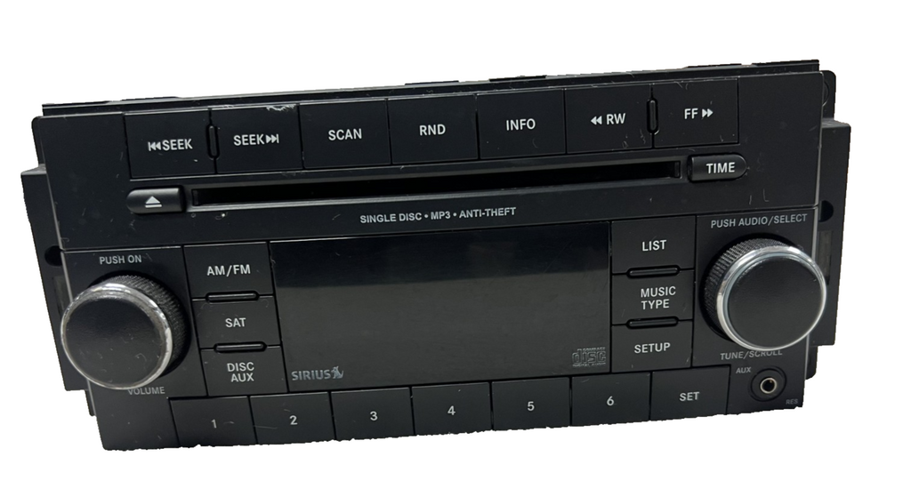2012 2013 2014 Jeep Wrangler AM FM CD Disc Player Radio Receiver 05091164AB