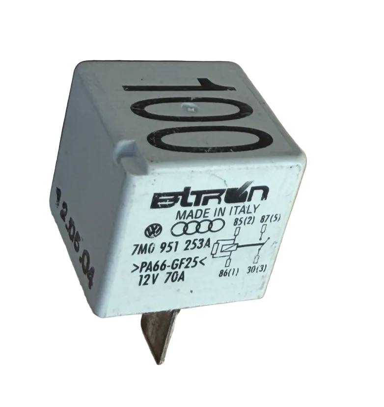 Multipurpose Relay #100 12V 70A 7M0 951 253A fits 1999-2005 Volkswagen Jetta