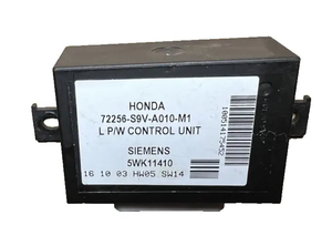 03-08 Honda Pilot Window Control Module LH 72256-S9V-A010-M1 Driver Side