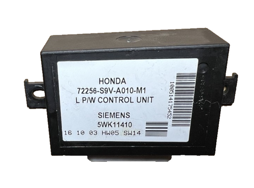 03 04 05 06 07 08 Honda Pilot Window Control Module LH 72256 S9V A010 M1