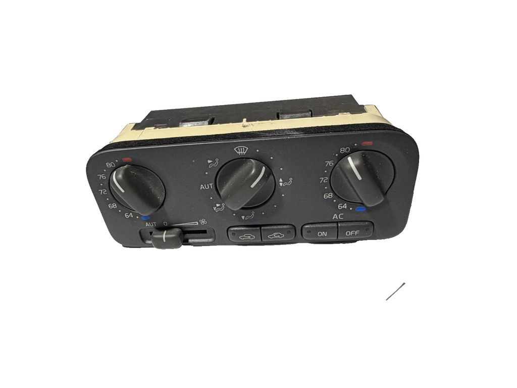 99 00 Volvo S70 C70 V70 AC Heater Temperature Climate Control 9171800 Black