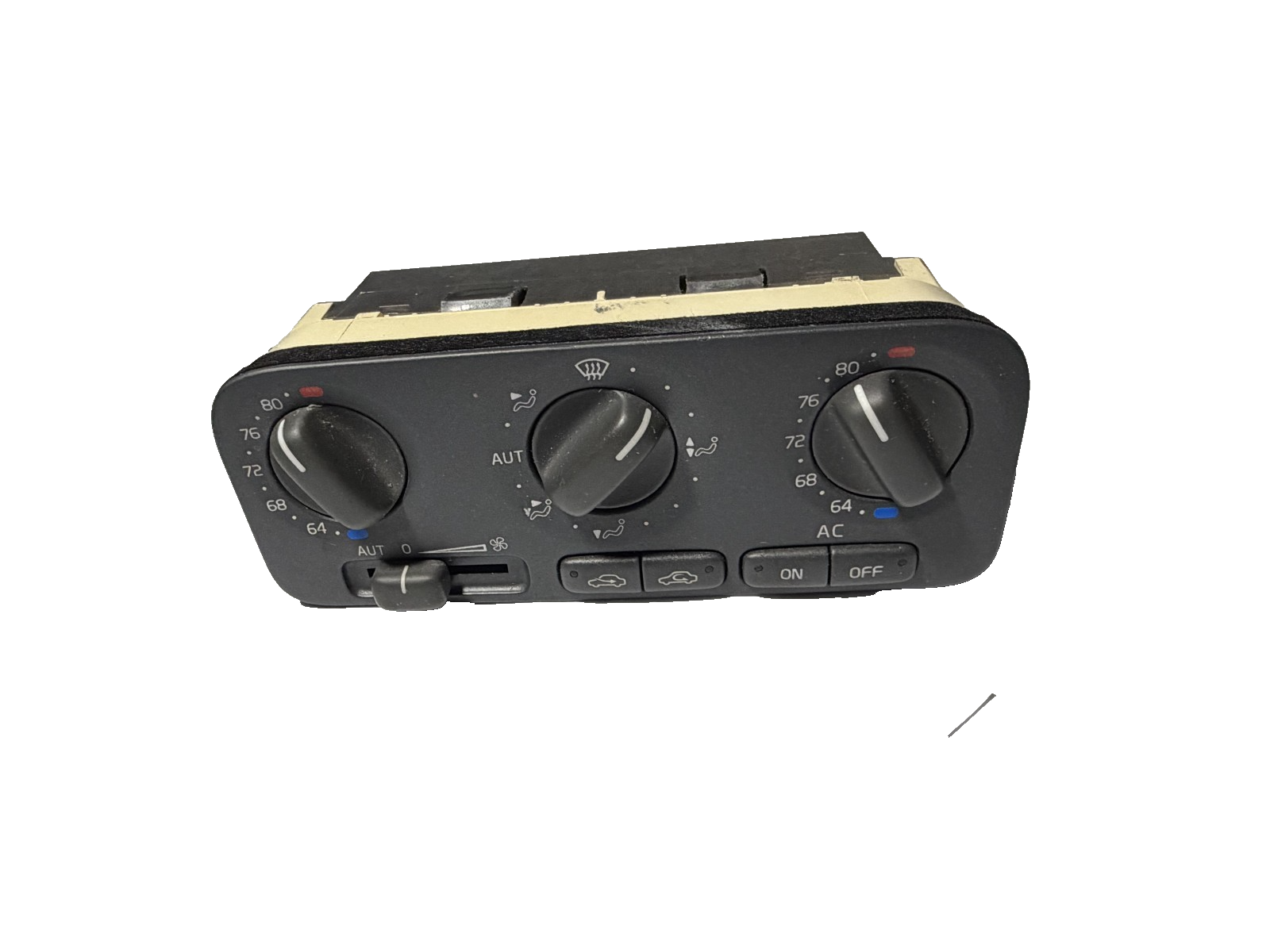 99 00 Volvo S70 C70 V70 AC Heater Temperature Climate Control 9171800 Black