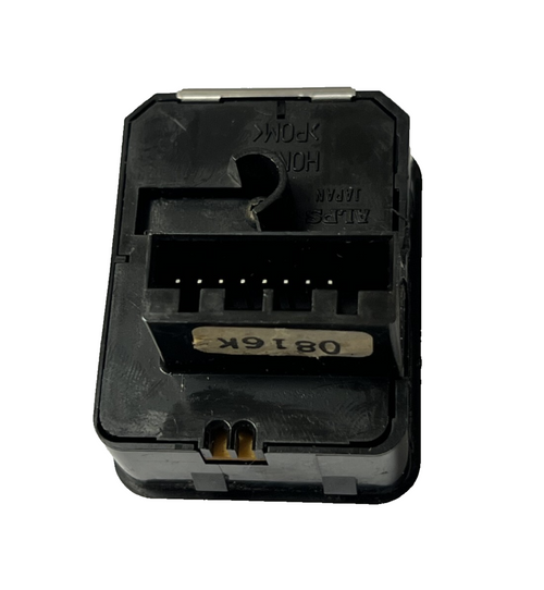 97 1997 Honda Accord Side View Mirror Switch Control Button OEM 0816K Black