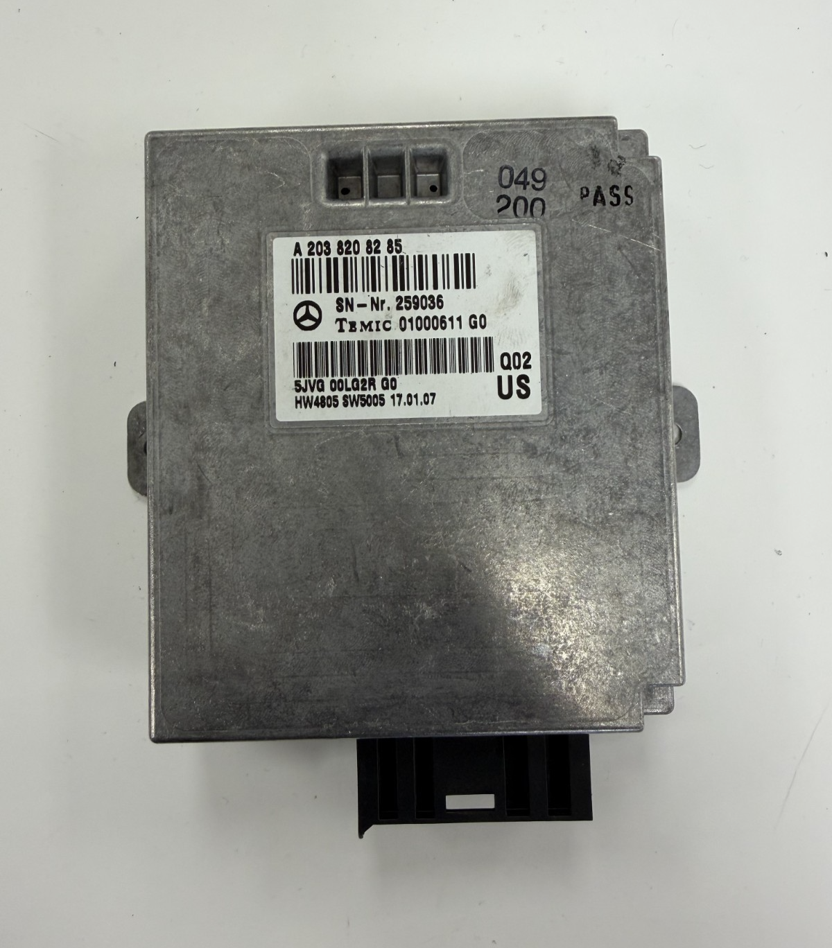 Mercedes Linguatronic Voice Bluetooth Communication Language Control Module