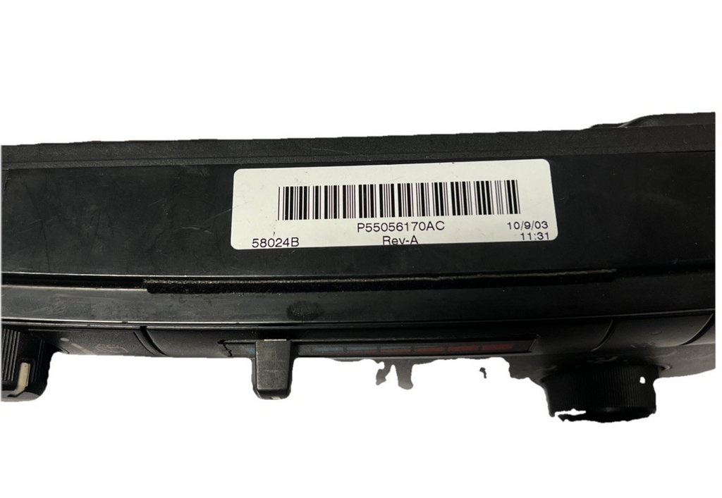 2004-2009 Dodge Durango AC Heater Climate Temperature Control P55056170AC