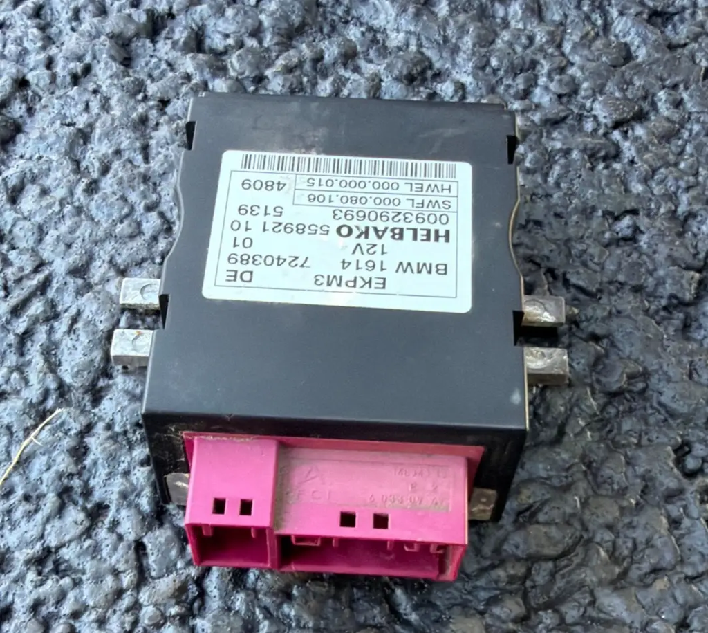 14-18 BMW F32 428i 328i Helbako Fuel Gas Pump Relay Control Module EKPM3 by Helbako