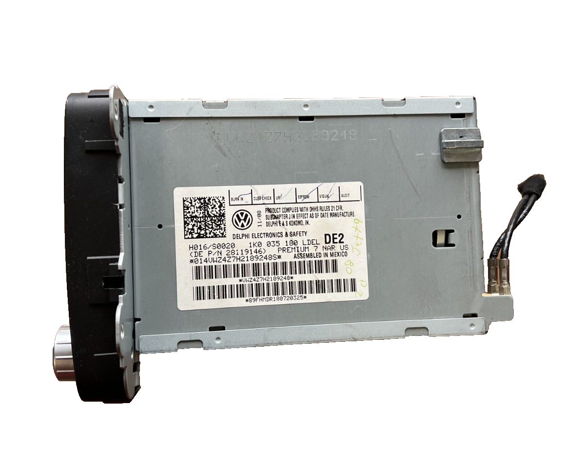 2005-2010 Volkswagen Jetta Radio AM FM CD Player Receiver OEM 1K0 035 180