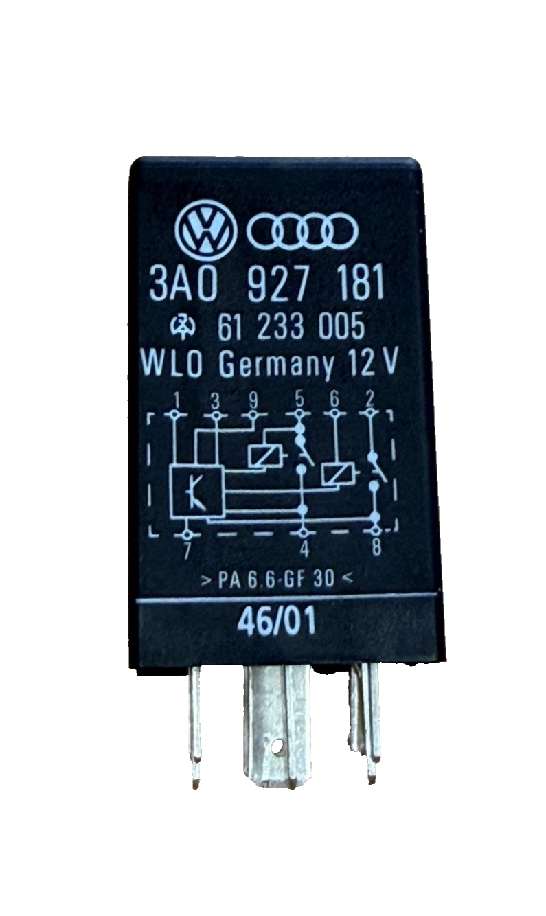 1999-2005 Volkswagen Jetta Accessory Power Relay 3A0 927 181, 61 233 005 12V