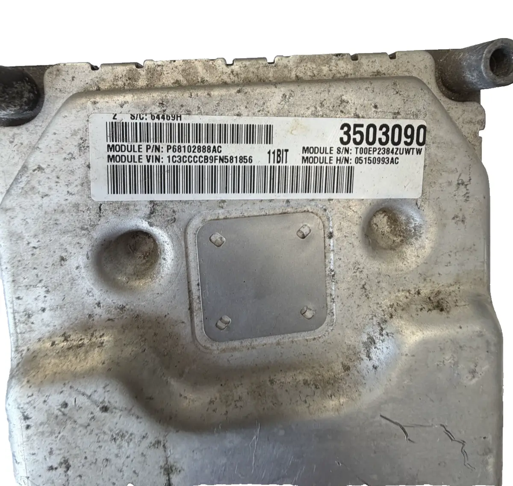 2015 Chrysler 200 4 Cyl 2.4L ECM ECU PCU Engine Computer Module 68102888AC by Mopar