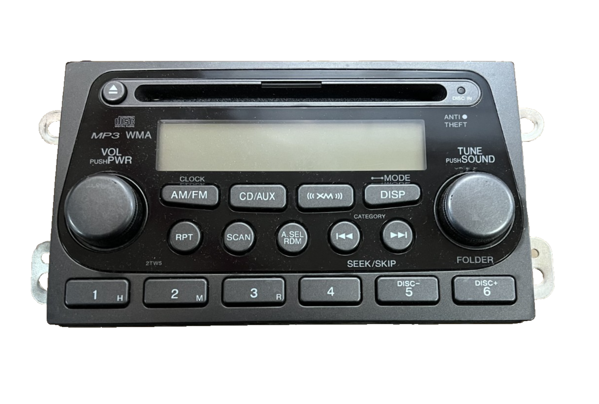 03-06 Honda Element Stereo Radio Receiver AM FM Disc CD Player 39101 SCV A120 M1