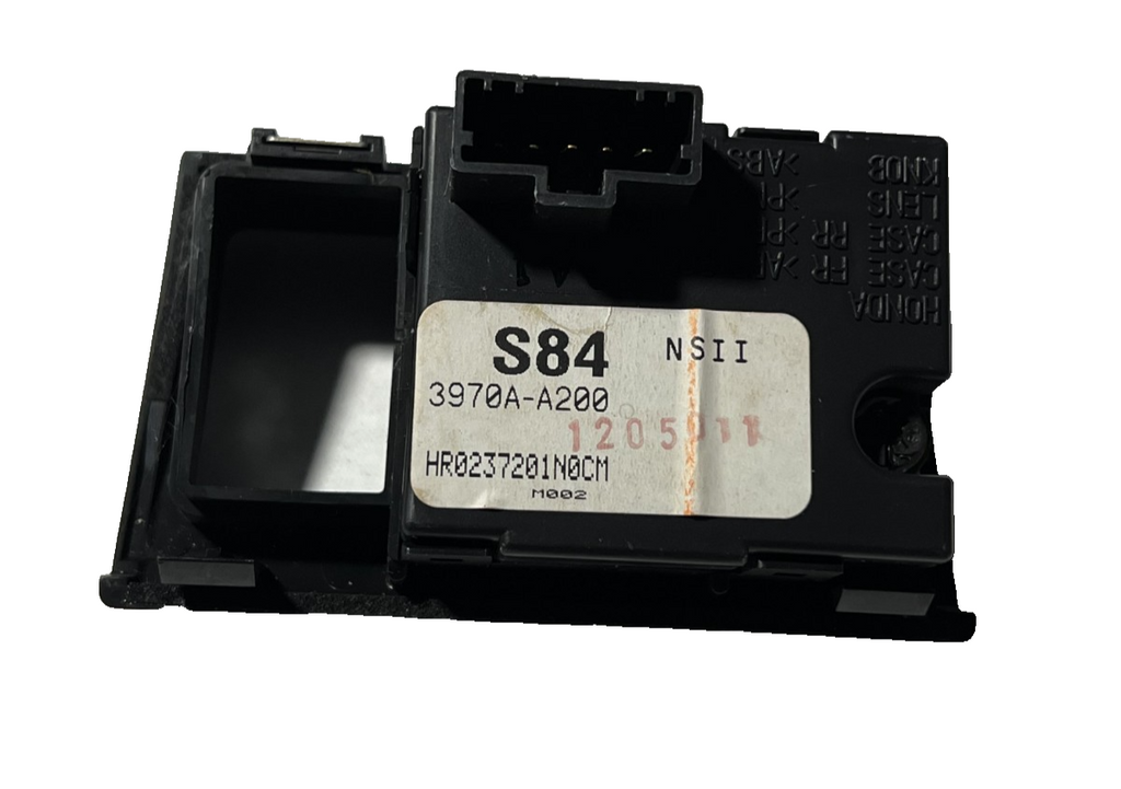 Dash Center Digital Clock 3970A A200 fits 2001-2002 Honda Accord Black