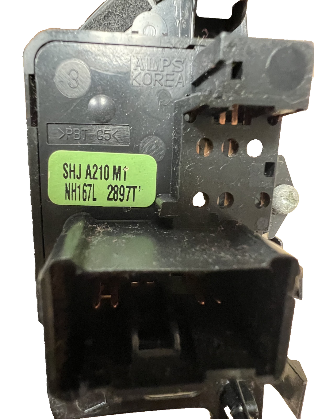 2005-2010 Honda Odyssey Side Mirror Switch with Bezel Trim OEM SHJ A210 M1