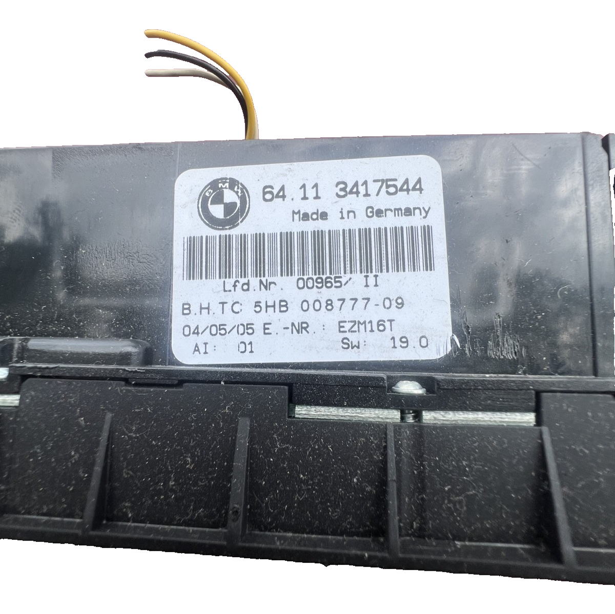 Heater Climate Control Temperature Control 3417544 fits 2004-2006 BMW X3