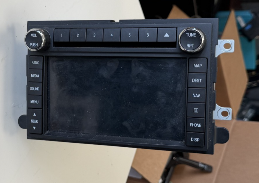 2010-2012 Ford Escape Stereo Radio Navigation Screen BL8T 18K931 BB Black