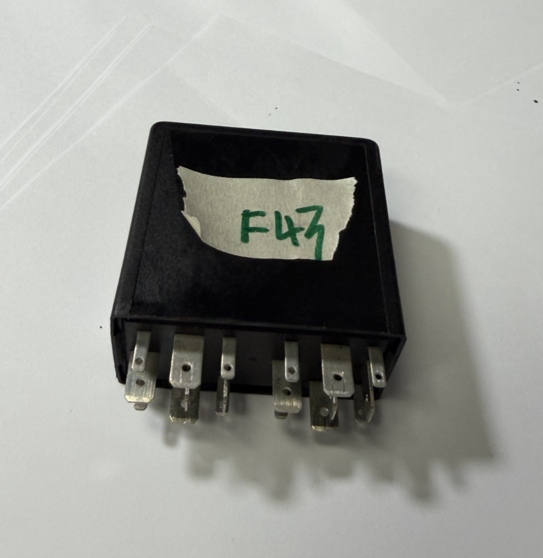 Multi-Function Relay 1J0907487B Black fits 2000-2005 Volkswagen VW Jetta
