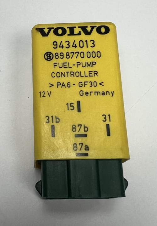 1993-1997 Volvo 850 Fuel Pump Control Relay Fuse OEM 9434013, 89 8770 000