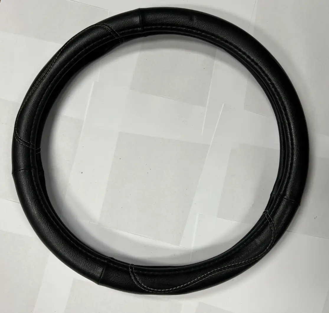 Steering Wheel Cover Black Universal Fit for Steering Wheel Protection by Unbranded