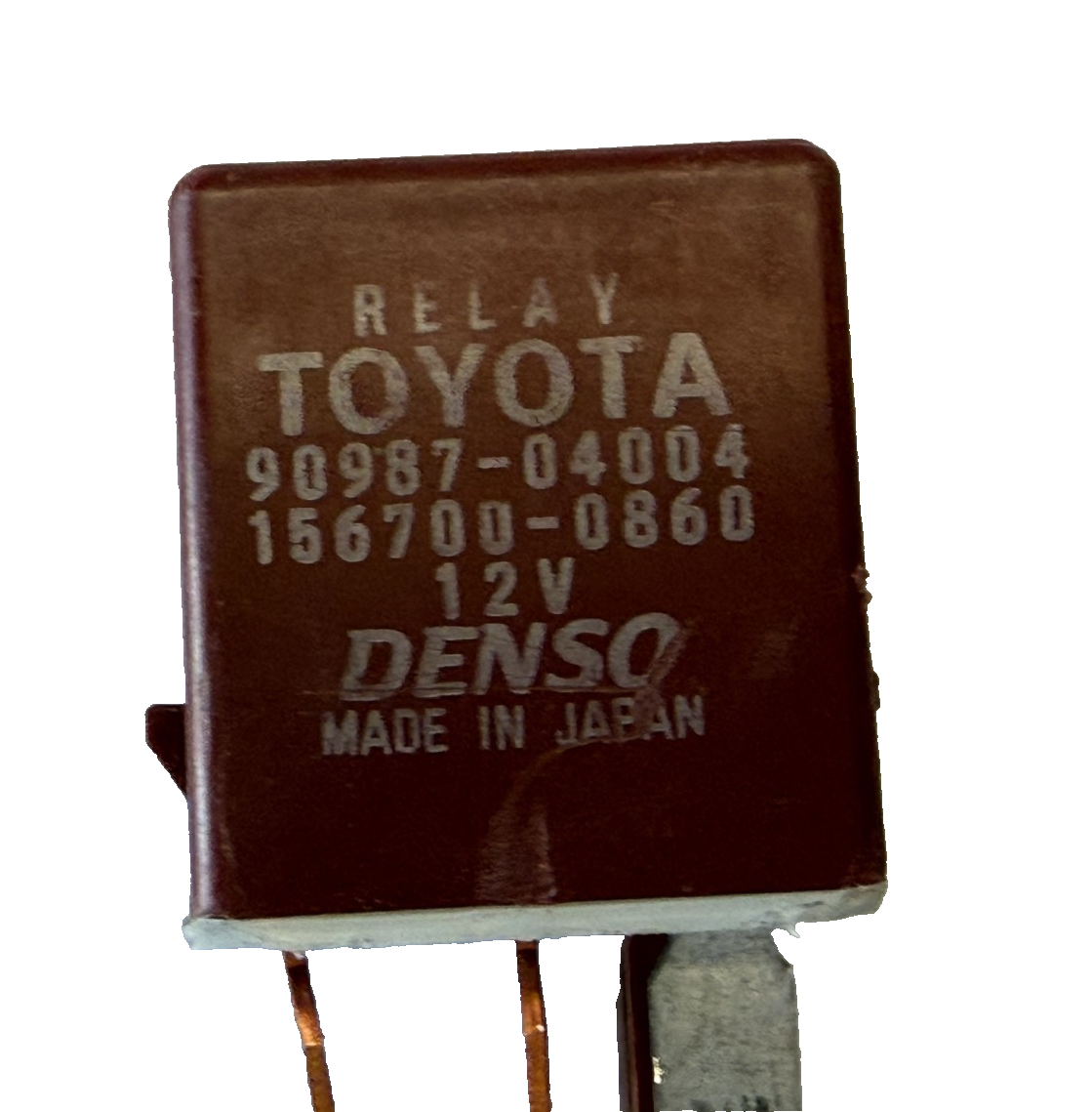 1997-2011 Toyota Camry Denso Cooling Fan Relay 12V 90987 04004, 156700 0860 by Toyota
